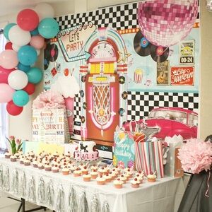 50s Themed Party Banners